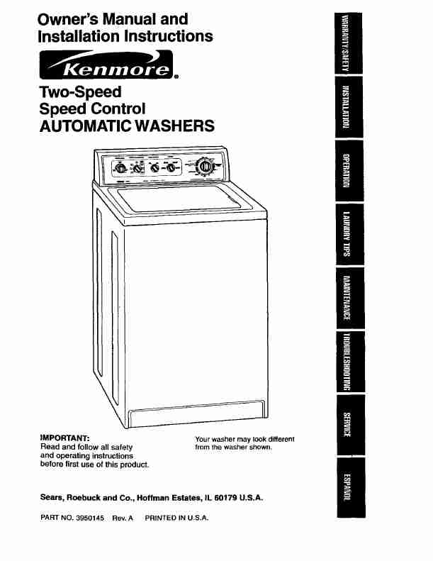 Kenmore Washer 11026832692page_pdf